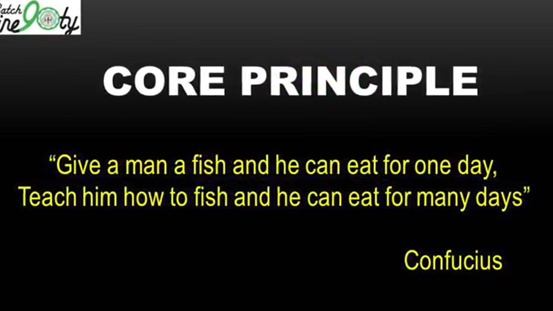 core principle